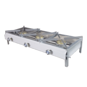 CO11Q3P: Cocineta de 3 quemadores en acero inoxidable